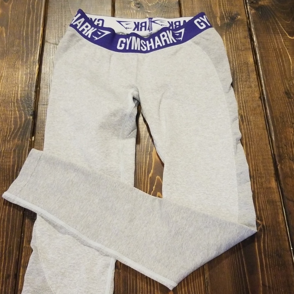Gymshark Light Grey/Purple Flex